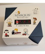 Peanuts Snoopy Marquis by Waterford 8&quot; crystal bowl w/box Excellent cond... - £71.09 GBP