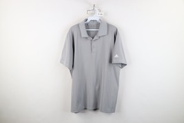Adidas Golf Mens Large Pure Motion Spell Out Collared Golfing Polo Shirt... - $19.75