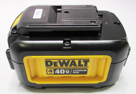 DEWALT DCB404 40V MAX LITHIUM ION 4.0AH 160WH BATTERY - FOR PARTS - READ... - £51.95 GBP