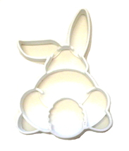 Easter Bunny Butt Back Spring Holiday Rabbit Cookie Cutter 3D Printed USA PR2341 - £3.15 GBP