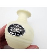vtg dryden arkansas Pottery  1993 3 In Vase - $365.88 MXN
