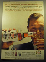 1957 Canada Dry Bourbon Ad - Get a close-up of this proud bourbon by Canada Dry - $18.49