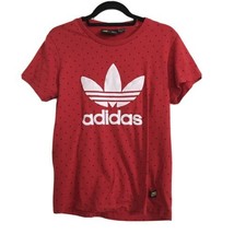 Adidas Originals Womens T-Shirt Tee Pharrell Williams Trefoil Stitched Sz S - £9.86 GBP
