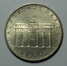 East Germany Ddr 5 Marks Coin 1971 Berlin A Unc Rare - $13.95