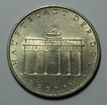 EAST GERMANY DDR 5 MARKS COIN 1971 BERLIN aUNC RARE - £11.05 GBP