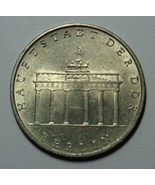 EAST GERMANY DDR 5 MARKS COIN 1971 BERLIN aUNC RARE - $19.03 CAD