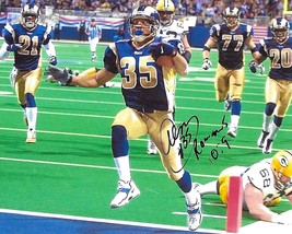 Aeneas Williams St. Louis Rams signed autographed 8x10 photo COA proof. - £50.83 GBP