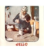 Jell-O Gelatin Norman Rockwell 1979 Advertisement Vintage Dessert GPF Co... - £23.58 GBP