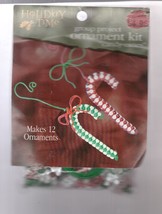 Holiday Time  Ornament Beading Kit   CANDY CANES Makes 12 - £5.99 GBP