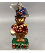 2003 Christopher Radko Teddy True Heart Drummer Bear Toy Soldier Parade ... - $14.84