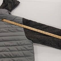 Aeropostale 87 Women's Gray Full Zip Hoodie Puffer Jacket Size 2XL image 11