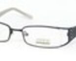JUNKANA Junior 30641Y BLACK /WHITE /SMOKE EYEGLASSES GLASSES FRAME 47-17... - $39.44