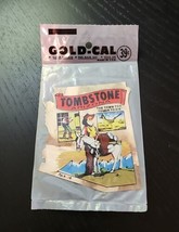 Gold-Cal Tombstone Arizona MCA-10 Vintage Travel Luggage Water Decal Sti... - $17.60