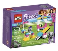 LEGO Friends Puppy Playground 62 Pieces Building Toy 41303 - Retired - £26.43 GBP
