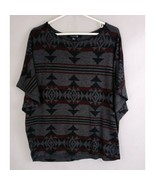 Forever 21 Women&#39;s Sweater With Aztec Southwestern Design Size Medium - $27.05 CAD