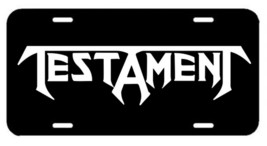 Testament ~ License Plate/Tag ~  Megadeth/Thrash/Metallica/Exodus/Metal/... - £11.44 GBP