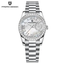 womens quartz luxury wristwatch Pagani Design PD1776 waterproof Sapphire... - £69.75 GBP