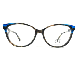 Carolina Herrera Brille Rahmen VHE851K COL.0743 Blau Schildplatt 53-15-140 - £59.41 GBP