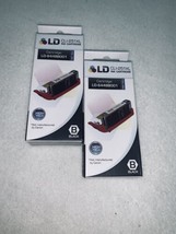 Lot of 2 LD CLI 251XL Ink Cartridge Black No Exp LD64488001 High Yoeld - £9.92 GBP