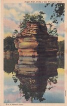 Sugar Bowl Dells River Wisconsin WI Postcard C11 - £2.34 GBP