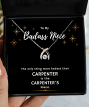 Nice Gifts For Niece, Necklace For Niece, Carpenter Niece Necklace Gifts,  - £39.29 GBP