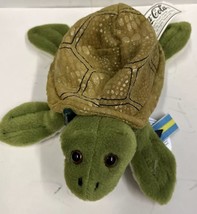 Salty The Sea Turtle Bahamas Coca Cola International 1999 Edition Plush - $10.46