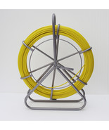 425Ft Fish Tape Fiberglass Wire Cable Running Rod Duct Rodder Puller Dia... - £85.51 GBP