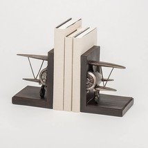 7.75 Inch Book Ends In The Style Of The Roman Airplane. - £36.73 GBP