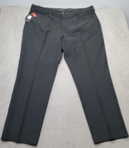 Greg Norman Golf Chino Pants Mens 40x32 Black Play Dry ML75 MicroLux Per... - $29.41
