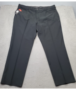 Greg Norman Golf Chino Pants Mens 40x32 Black Play Dry ML75 MicroLux Per... - $40.22 CAD