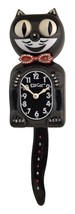 Limited Edition Black Tail Kit-Cat Klock Kite Swarovski Crystals Jeweled Clock  - £110.69 GBP