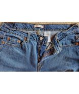 Levis 515 Womens Blue Denim Boot Cut Regular Fit Jeans Pant Size 12 SHORT - $17.99