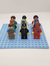 Lego 9 Minifigure Lot Assorted Mixed Lot  City  C0481 - £13.32 GBP