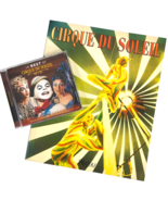 Cirque Du Soleil Vtg Rizzoli Pb Book 1993 + Le Best Soundtrack Music CD ... - £28.08 GBP