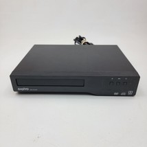 Sanyo DVD CD Player Black Tested Working No Remote - £7.28 GBP