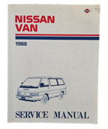 Nissan Van 1988 Service Manual Model C22 Series Printed August 1987 Grea... - £7.85 GBP