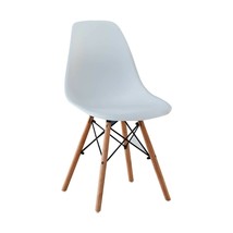 4-PCS Dining Chair Leisure Conference Chair - White - £95.62 GBP