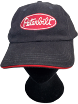 Peterbilt Class Pays Trucks Hat Cap One Size Red Black 100% Cotton Snapback - £9.89 GBP