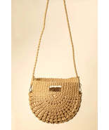 Fame Braided Semi Circle Tote Bag - $56.12 CAD