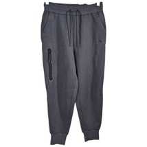 Nike Sweatpants Womens Medium Gray DriFit Jogger Athletic 30x29 Zip Pockets - £39.37 GBP