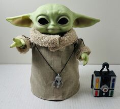 Star Wars Grogu 12" RC Plush Real Moves Toy The Child Mandalorian Remote... - $6.80