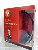 Vivitar Get Loud Stereo Headphones On Ear Adjustable Headband ear - £4.71 GBP