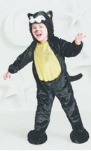 Girls Cat Black Plush Hooded 1 Pc Toddler Halloween Costume-size 18-24 months - £18.99 GBP