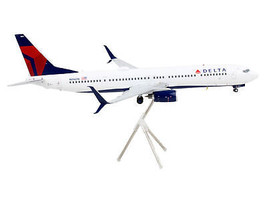 Boeing 737-900ER Commercial Aircraft Delta Air Lines White w Blue Red Tail Gemin - £83.97 GBP