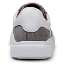 Belvedere Sneaker Suede Leather Olivier Pewter White Shoes image 5
