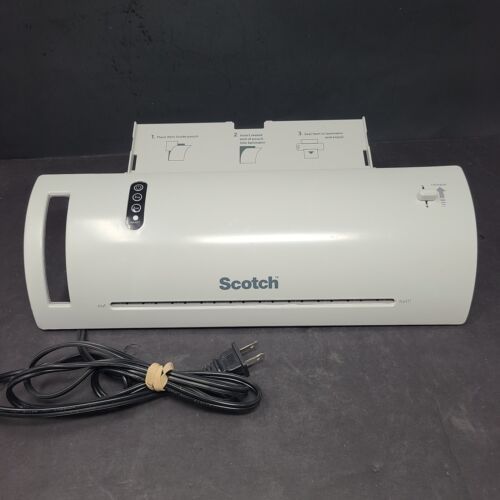 Scotch Thermal Laminator Machine Model TL902 Tested - $24.00