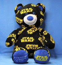Build a Bear Star Wars Print Covered Plush Blue Accents - £8.53 GBP
