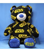 Build a Bear Star Wars Print Covered Plush Blue Accents - £8.38 GBP