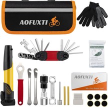 Aofuxti Bike Tire Repair Kit, Bike Tool Kit, Bike Multitool Kit, Portabl... - $39.99