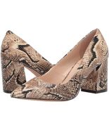 Vince Camuto Frittam Size 6 M EU 36.5 Women&#39;s Leather Slip-On Pumps Mult... - $70.30 CAD